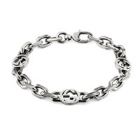 Armband Gucci Herr Interlocking G in Silber YBA627068002018 - YBA627068002018